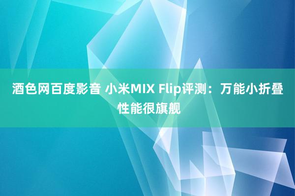 酒色网百度影音 小米MIX Flip评测：万能小折叠 性能很旗舰