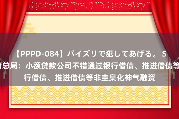 【PPPD-084】パイズリで犯してあげる。 SARA 国度金融监管总局：小额贷款公司不错通过银行借债、推进借债等非圭臬化神气融资